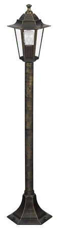 VELENCE - exteriérový stĺpik - 1050mm - antická zlatá