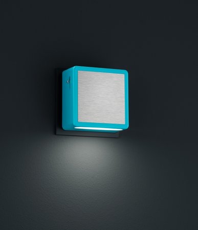 FOXI - zásuvkové LED svietidlo - tyrkysové