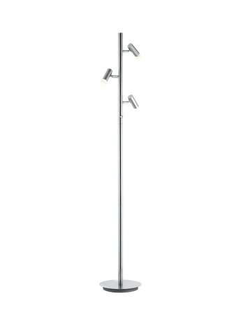 ZIDANE Trio - stojanová LED lampa - matný nikel - 1450mm