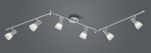 LEVISTO Trio - spot - LED/E14 - matný nikel - 1800mm