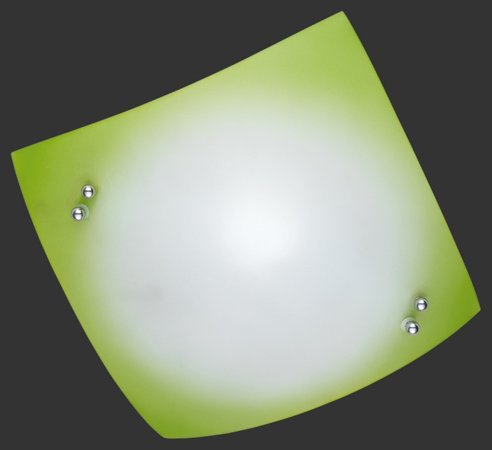 601400115 Trio - stropné osvetlenie - zeleno-biele sklo
