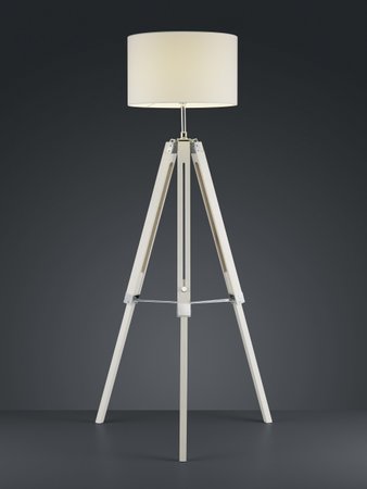 GENT Trio - stojan.lampa - 1100-1550mm - drevo+textil