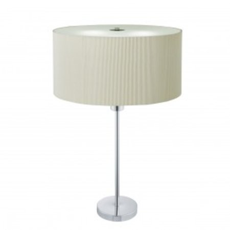 EU4562-2CR DrumPleat - stolná lampa - krémový textil - 550mm