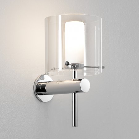 AREZZO Astro - nástenné svetlo kúpeľňové - 205mm - sklo/kov
