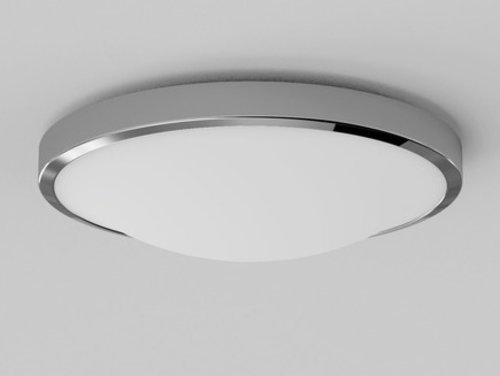 OSAKA Astro - LED stropnica do kúpeľne - kov/chróm - ø 310mm