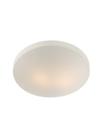 RONDO Redo - svietidlo stropné/nástenné - biele sklo - 285mm
