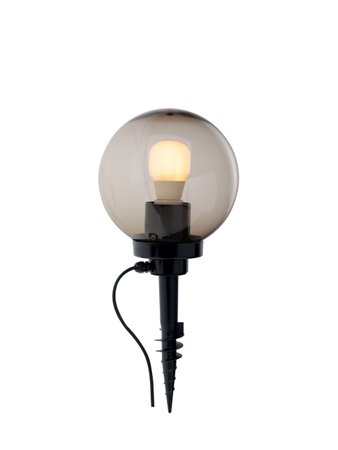 SFERA Redo - lampa zapichovacia - ø 250mm- dymový akryl