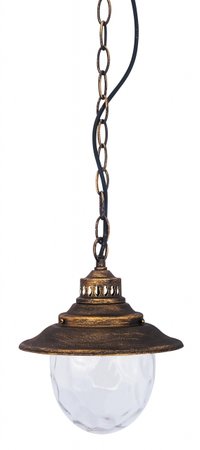 BARCELONA Rabalux - závesná lampa anticky zlatá - 930mm