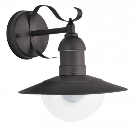 OSLO Rabalux - nástenná exteriérová lampa - čierny kov