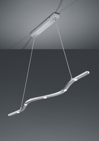 HALIFAX Trio - LED závesné svietidlo - matný nikel - 1175mm