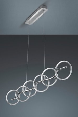 OLYMPUS Trio - LED závesné svietidlo - 1150mm - chróm/hliník