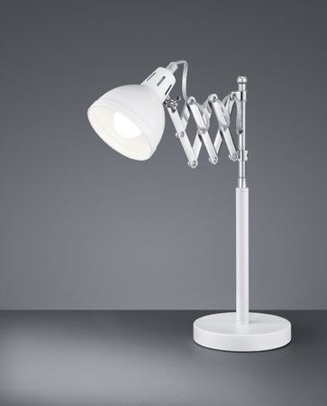 SCISSOR Trio - stolová lampa - kov biely - 410mm