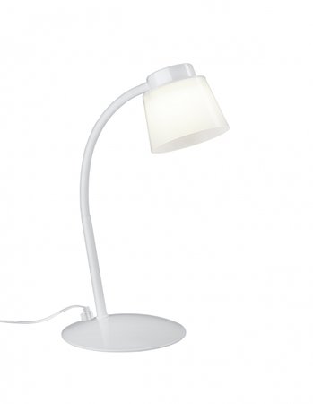 LEIKA Trio - stolová dotyková LED lampa - biela - 455mm 
