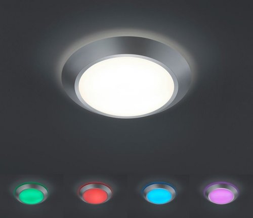 ASTRA Trio - stropnica LED s diaľk.ovládaním - RGB - ø 380mm