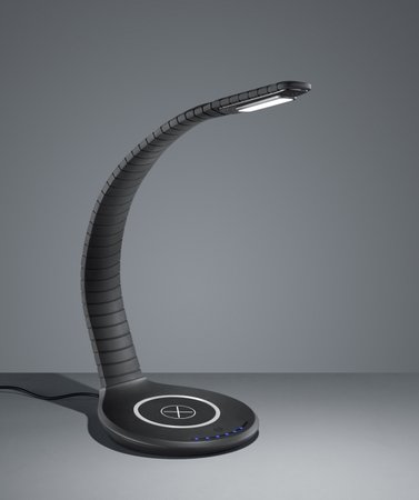 MIAMI Trio - LED lampa čierna - USB+indukcia - 500mm