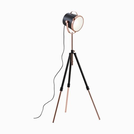 SOHO Redo - lampa stojanová - čierny/medený kov - 1540mm