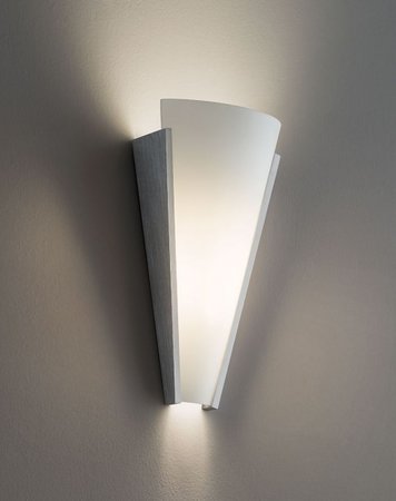 FLAME Redo - nástenné LED osvetlenie - hliník+sklo- 310mm