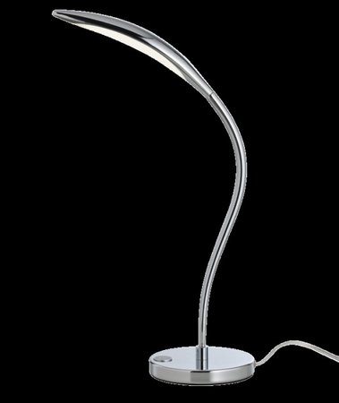 SLY Redo - LED svietidlo stolové - 450mm - chróm+akryl