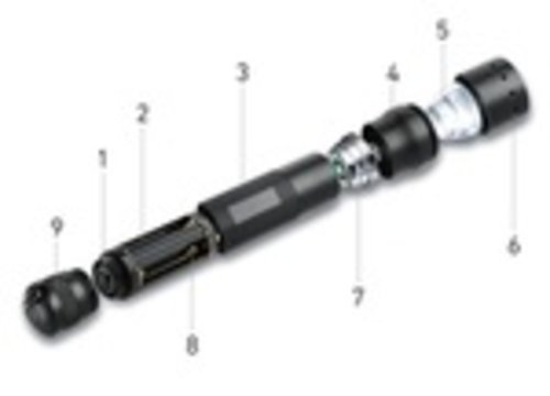 LEDLENSER P2 - ručná LED baterka - 103mm - 25m - čierna