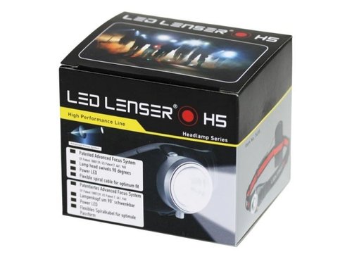 LEDLENSER H5 - LED čelovka biele+červené svetlo - dosah 70m