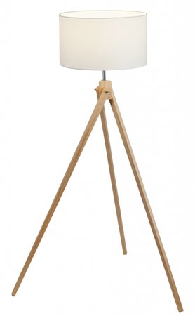SOREN Rabalux - stojanová lampa - textil+drevo/buk - 1340mm