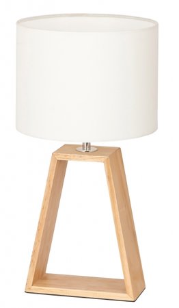 FREYA Rabalux - stolná lampa - drevo/buk+textil - 380mm
