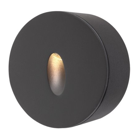SPY Redo - zapustené LED svietidlo šedé - 4100ºK - ø 100mm
