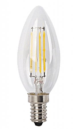 LED žiarovka filamentová \"retro\"- E14/4W/450lm - teplá biela