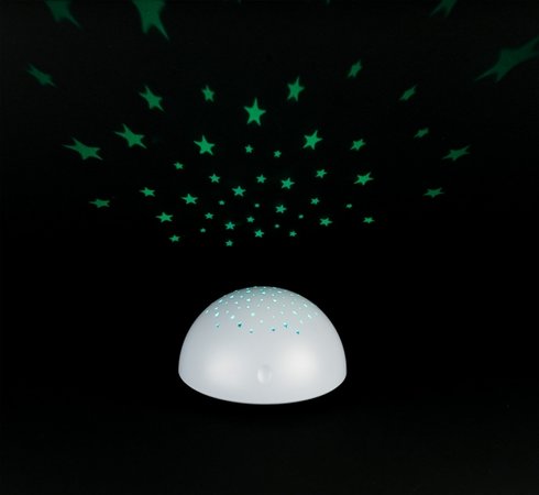 SIRIUS Trio - dekoračná lampa biela - RGB/LED - hviezdy