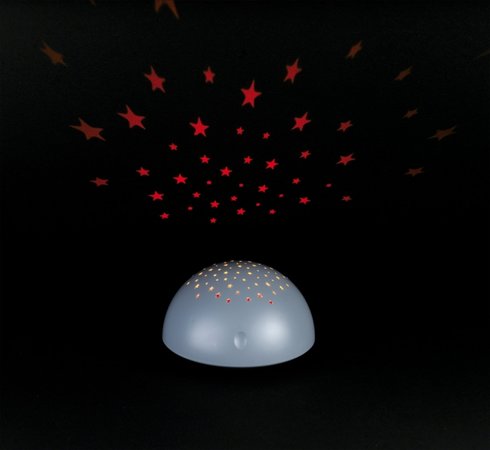 SIRIUS Trio - dekoračná lampa titánová - RGB/LED - hviezdy