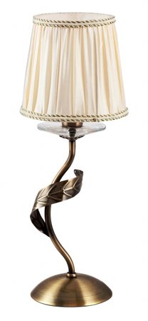 CLAUDIA Rabalux - lampa stolová - bronz/textil/krištáľ 