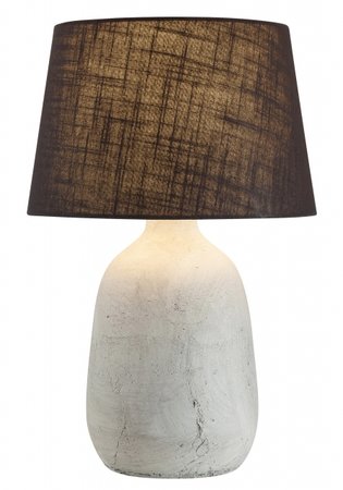 JUDITH Rabalux - stolová lampa - kov/betón+čierny textil