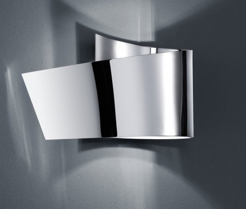 FLESSO Trio - kúpeľňová LED lampa - chróm - 200x120mm