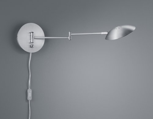 CALCIO Trio - nástenná LED lampa - matný nikel - 630mm