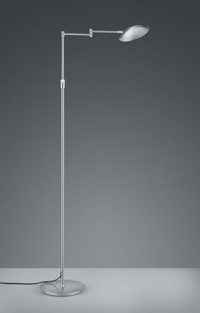 CALCIO Trio - stojacia LED lampa - matný nikel - 1200-1400mm
