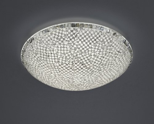 MOSAIQUE Trio - LED stropnica - mozaikové sklo - ø 500mm
