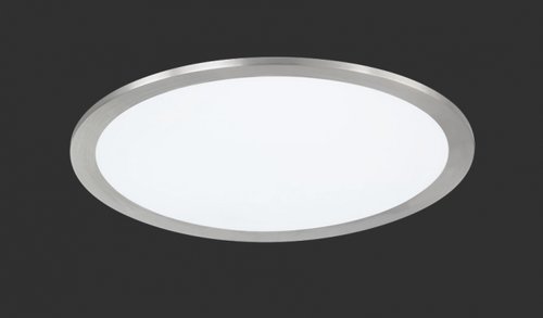 PHOENIX Trio - LED stropnica - kov/nikel/akryl - ø 300mm