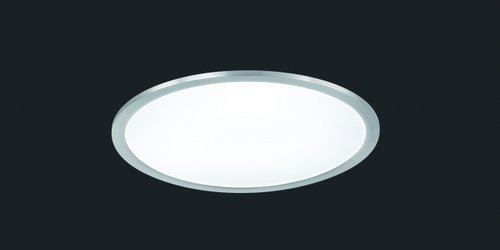 PHOENIX Trio - LED stropnica - kov/nikel/akryl - ø 450mm