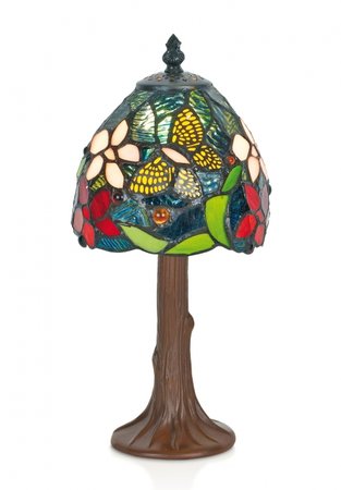 KT3281 Artistar - stolná lampa - Tiffany sklo - ø 150x310mm