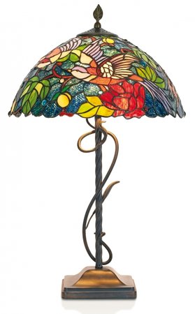 KT2666+YT10P Artistar - stolová lampa - Tiffany sklo - 700mm