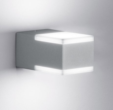 DON Trio - nástenné LED osvetlenie - titán.kov/akryl