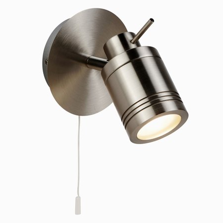 SAMSON Searchlight - kúpeľňová LED lampa nástenná - chróm