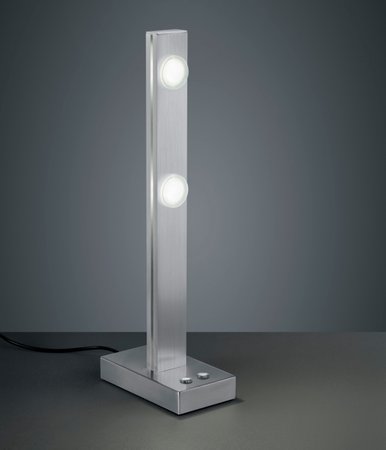LACAL Trio - stolová LED lampa - dotyková - nikel - 500mm