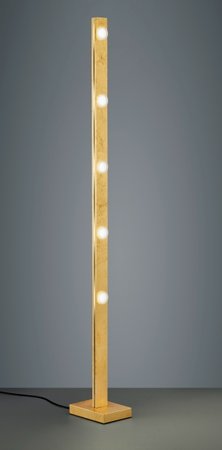 LACAL Trio - stojacia LED lampa - dotyková - zlatá - 1400mm