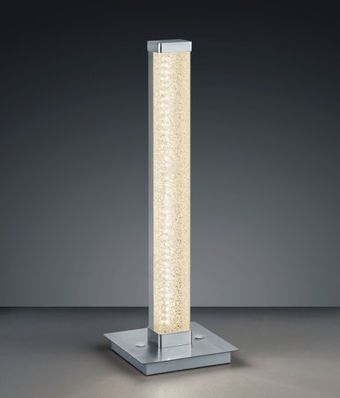 SEVILLA Trio - stolové LED svietidlo - chróm/akryl - 455mm
