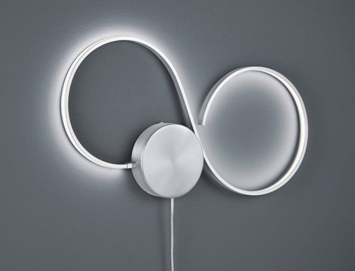 HYDRA Trio - nástenná LED lampa - 600x300mm - kov/nikel