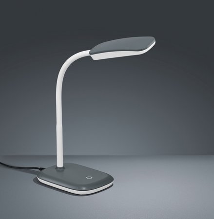 BOA Trio - pracovná LED lampa - šedo-biely plast - 360mm
