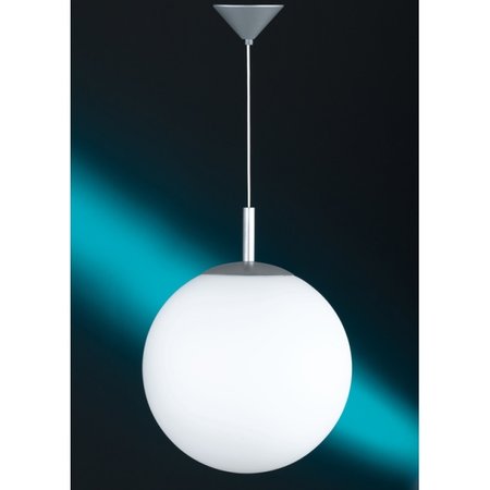 KUGEL Honsel - závesná lampa - biele opálové sklo - ø 350mm