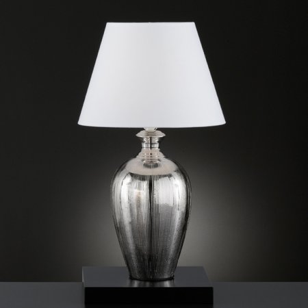BELLY Honsel - lampa stolová - keramika strieborná - 610mm