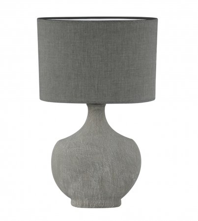 LOGI Honsel - stolné svietidlo- šedá keramika/textil - 550mm